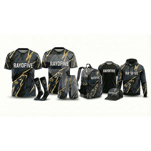 Maillots de football personnalisés en gros pour équipes – Impression par transfert thermique, respirants, séchage rapide, polyester de haute qualité, pour l'entraînement - Product Image 3