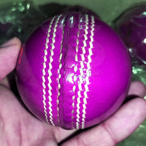 Pelotas de Cricket de Cuero Suave y Duro con Costuras, Alto Rendimiento, para Entrenamiento, Partido, Práctica, Equipo Deportivo Profesional - Product Image 4