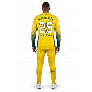 Camiseta de Cricket T20 de Secado Rápido y Transpirable, Sublimación Completa, Manga Corta, Nombre y Número de Jugador Personalizables, UPF 50 - Product Image 2
