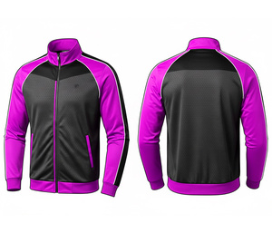 Full Sublimation Performance <b>Track</b> <b>Jacket</b> Running and Fitness Wear Warm Breathable Quick Dry | Sizes <b>Men</b> Women Youth - Product Image 6