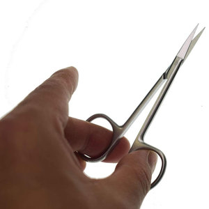 Ciseaux à cuticules professionnels en acier inoxydable, outil de soin pour manucure - Product Image 2