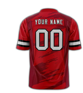 Camiseta de Fútbol Americano Personalizada, Camiseta de Fútbol Americano de Malla Cosida, Impresión Digital, Color Sólido - Product Image 6