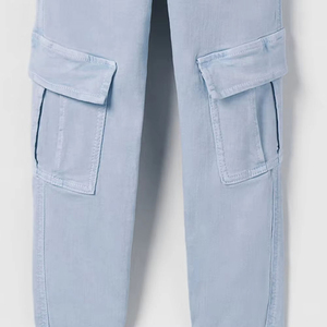 Pantalon cargo style jogger en coton pour enfants, taille ajustable, durable, pour l'extérieur, vente en gros, fabricant - Product Image 4