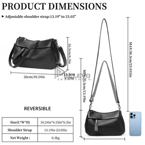 Bolso de hombro de nailon de alta calidad para deportes al aire libre, bolso de viaje minimalista de alta gama para mujer, gran capacidad, 50-70L, RELEVO - Product Image 4