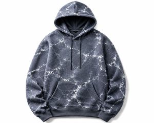 Men's Hooded Sweatshirt Regular Fit Black Teal Solid Casual Autumn Knitted Fleece 100% Cotton <b>Raglan</b> Sleeve Quick Dry Breathable - Product Image 4
