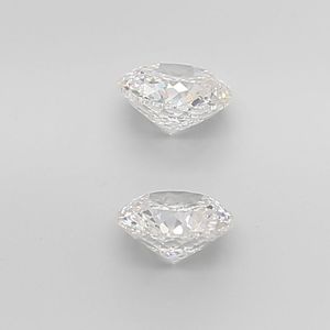 RAMDUT IMPEX - Diamantes Sintéticos Redondos de Corte Portugués, Cultivados en Laboratorio, Certificados por IGI, Par de Piedras Sueltas, Proveedor Mayorista, Calidad de Exportación - Product Image 2