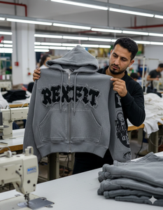 Sweat à capuche zippé le plus vendu, meilleur matériau, nouvelle arrivée, streetwear, broderie personnalisée effet vieilli, impression sérigraphique - Product Image 1