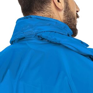 <b>Men's</b> Waterproof Hooded Windbreaker Jacket Lightweight Packable Zip Up <b>Rain</b> <b>Coat</b> Blue - Product Image 5