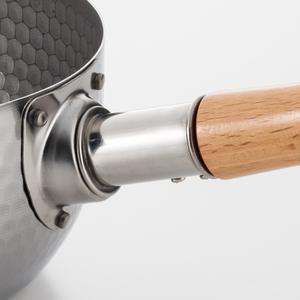 Casserole KOURIKKA Yukihira, 16 cm, 18 cm, 20 cm, 22 cm, ustensiles de cuisine de fabrication japonaise, acier inoxydable, robuste, cuisine domestique - Product Image 6