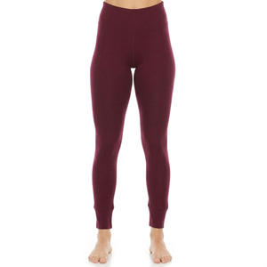 Apex Women High Waist Stretch Knitted Spandex/<b>Nylon</b> Custom Compression Casual Workout Gym Fitness Athletic Sportswear <b>Leggings</b> - Product Image 4