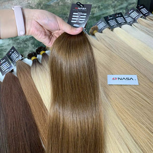 ต่อผมตรงแบบเส้นใหญ่พิเศษ ซุปเปอร์ดับเบิ้ลดรอน ผมเวอร์จิน สีน้ำตาล ผมเวียดนามแท้ 100% จัดส่งทั่วโลก ราคาขายส่ง - Product Image 1