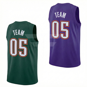 Conjunto Deportivo Completo de Malla Transpirable para Adultos Unisex, Manga Corta, Tallas Grandes, Personalizable con Estampado de Equipo, Jersey Deportivo Juvenil - Product Image 2