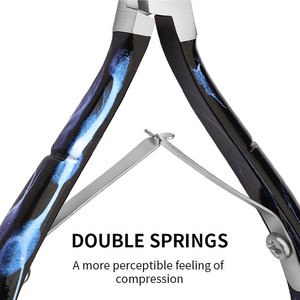 ชุดที่ตัดหนังกำพร้าและแหนบสแตนเลสสตีลทนสนิม ลายหินอ่อนดีไซน์แรงบันดาลใจจากกาแล็กซี่ แข็งแรงทนทาน ไม่เหมือนใคร - Product Image 6