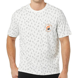 เสื้อยืดคอกลมผ้าฝ้าย 100% คุณภาพสูงแบบ OEM สกรีนโลโก้แบรนด์ของคุณเอง เสื้อยืดผู้ชายเรียบง่าย สวมใส่สบาย แห้งเร็ว เหมาะสำหรับกิจกรรมกลางแจ้ง - Product Image 1