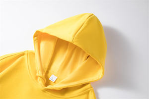 เสื้อฮู้ดผู้ชายสีน้ำเงินล้วน ลายการ์ตูน ผ้าฝ้ายฟลีซ ทรงปกติ สวมใส่สบายๆ สำหรับฤดูใบไม้ผลิ - Product Image 6