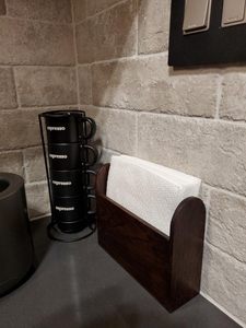 Porte-serviettes en bois de noyer, porte-serviettes en bois adapté à la cuisine, au restaurant, au bar, à la décoration de la maison, décoration de table - Product Image 3