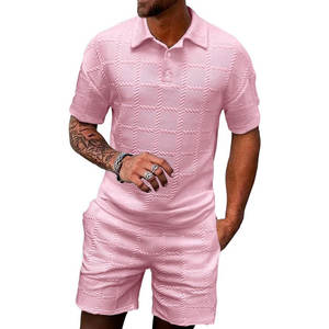 Ensemble de shorts d'entraînement pour hommes, flexibles, confortables et respirants, idéal pour la salle de sport, la course à pied, l'entraînement ou les tenues décontractées d'été - Product Image 1