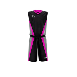 Couleurs et tailles personnalisées, hommes, femmes, service OEM de haute qualité, uniforme de basket-ball personnalisé confortable et respirant - Product Image 4