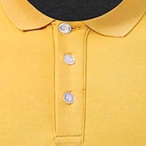 Camiseta Informal de Algodón Transpirable para Hombre, Talla Grande, con Cuello Alto, Manga Corta, Estilo Urbano, Servicio OEM, Colores en Contraste - Product Image 5
