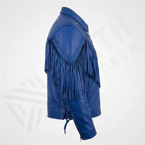 Chaqueta de Motociclista de Cuero Genuino para Hombre de la Mejor Calidad, Nueva Colección de Invierno, Chaquetas de Motocicleta con Protecciones Desmontables Personalizadas - Product Image 3