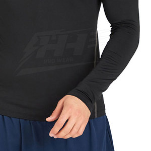 Vêtements de sport à séchage rapide pour hommes, maillot de compression, vêtements de gym, vêtements d'entraînement, maillot de compression pour hommes - Product Image 2
