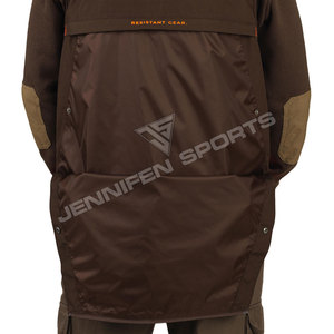 New Casual Outdoor Hunting Sports Coats Zip Pocket <b>Vest</b> 100% Waterproof Cotton Canvas <b>Utility</b> Gilet Men's Cowhide <b>Vests</b> & Waist - Product Image 4