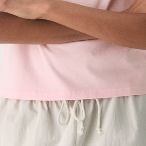 T-shirt classique à col rond, coupe ajustée, mélange de coton, décontracté pour le quotidien / Haut confortable et élégant, prix de gros pour les commandes en gros 2026 - Product Image 5