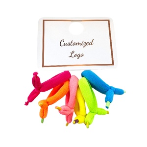 Ensemble de attaches pour cheveux élastiques personnalisées avec logo, pour filles, attaches pour queue de cheval, élastiques colorés - Product Image 3