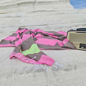 Turkish Beach <b>Towel</b> Sand Free Luxury Personalized Embroidery Custom <b>Bath</b> <b>Towels</b> <b>Sets</b> Bulk Sale Pestemal 100% Cotton Quick Dry - Product Image 5