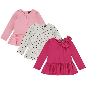 Survêtement bébé 100% coton, 160 g/m², tricoté, couleur unie, coloré, col rond, col en V imprimé, décontracté, fournisseur du Bangladesh. - Product Image 4