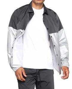 Custom Logo Embroidered Sport Nylon Men's Tracksuit Set Breathable Windbreaker Unisex Zip Jacket Sets - Product Image 4