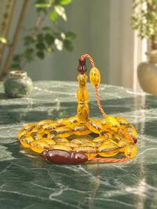Élégantes perles de prière islamiques en résine, faites à la main, chapelet musulman Dhikr, cadeau religieux spirituel pour hommes, femmes, familles, thème ange, rondes - Product Image 3