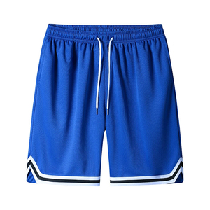 Pantalones Cortos de Baloncesto Retro de Poliéster Tejido, Ecológicos, de Secado Rápido, Transpirables, para Verano, con Nombre de Equipo Personalizado, Cintura Elástica - Product Image 4