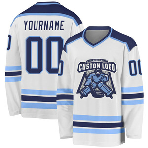 2025 New Design Sport Wear Ice Hockey Jacket Clothing <b>t</b> <b>Shirt</b> High Quality Oem Custom Ice Hoodie Hockey Jersey - Product Image 2