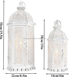Portavelas de Metal Minimalista Hecho a Mano, Linterna Decorativa Moderna para Mesa, Portavelas de Moda para Venta de Exportación - Product Image 6