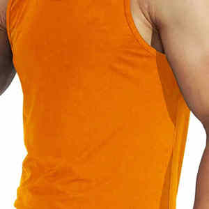 เสื้อกล้ามผู้ชายคอลเลคชั่นใหม่ คอวี ผ้าโพลีเอสเตอร์/คอตตอน สวมใส่สบาย ไซส์ใหญ่ ระบายอากาศ แห้งเร็ว คุณภาพสูง ปี 2025 - Product Image 4