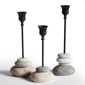 Portavelas de Madera Hecho a Mano con Diseño Náutico de 3 Compartimentos, Venta al Por Mayor - Product Image 2