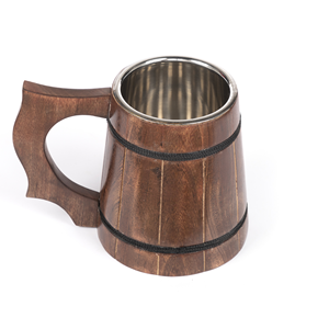 FAIZA CRAFT Poignée de tasse en bois faite à la main, écologique, en bois massif, compatible micro-ondes, certifiée CE, pour café, thé, camping, maison, fêtes - Product Image 5