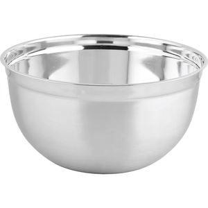 Bol martelé conique en acier inoxydable Design classique avec bol décoratif élégant - Product Image 1