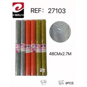 Ruban décoratif Cloud Silk 48CMX2.7M pour travaux manuels et décorations - Product Image 3