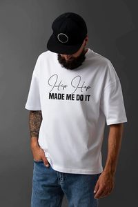 Mock Neck Heavy Cotton Urban Fashion Mens T Shirt Custom Brand Logo Blank Plain <b>Hip</b> Hop Style Loose Fit Short Sleeve Tee - Product Image 3