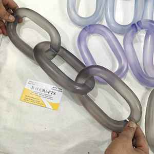 Custom Epoxy Resin Chain Links Multi Wall <b>Hanging</b> Decor for Personalized Angel <b>Room</b> <b>Divider</b> All colour Available Resin Crafts - Product Image 1