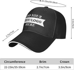Fashion Baseball <b>Caps</b> for Men <b>Women</b> and Youth Bulk Custom Baseball <b>Caps</b> for Events and Giveaways Hats - Product Image 6