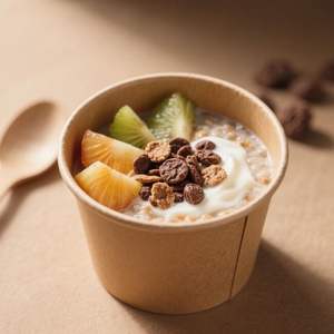 Bol à soupe en papier écologique de 36 oz avec couvercle, pour plats à emporter et emballages alimentaires, fabriqué au Vietnam - Product Image 3