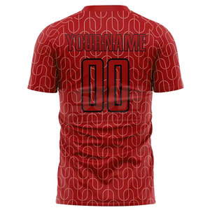 Venta al por Mayor de Fábrica, Precio Económico, Diseño de Logotipo Personalizado, Jersey Deportivo Sublimado, Manga Corta, Transpirable, de Secado Rápido, Talla Grande - Product Image 2