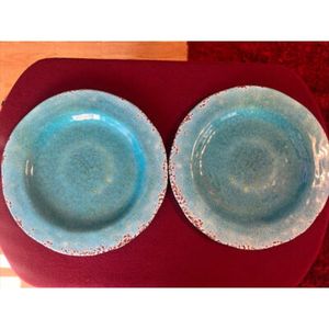 Melamine Plates <b>Set</b> of <b>6</b> Durable Chip Resistant and Easy to Clean - Product Image 4