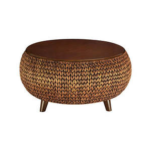 Table basse au design magnifique, de haute qualité, en bois, de forme ronde, tables de café et d'appoint de luxe. - Product Image 2