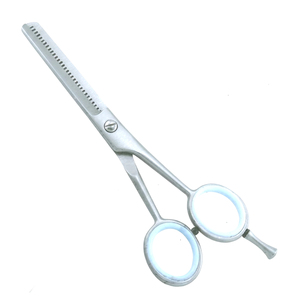 Ciseaux professionnels en acier inoxydable pour la retouche des cheveux, ciseaux de coiffure pour salon, ciseaux à cheveux à bord rasoir, fabricant OEM - Product Image 1