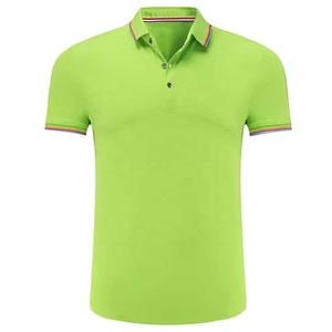 Polo de algodón de alta calidad para deporte, negocios y trabajo, de color sólido, estilo urbano, unisex, para hombre. - Product Image 3