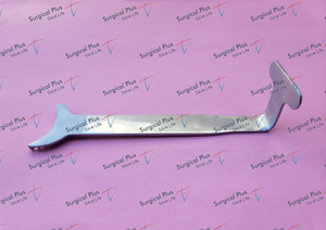 Retractor Glenoidal Semi-Circunferencial George para Artroplastia de Hombro, Ortopédico, de Acero Inoxidable, con Certificación CE - Product Image 3